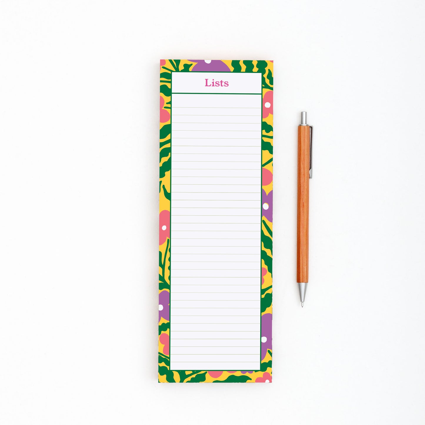 Lists Pad - Blumen - Smock