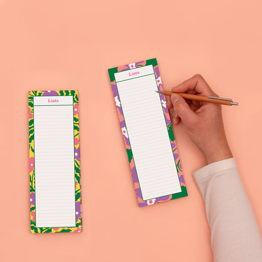 Lists Pad - Blumen - Pansy