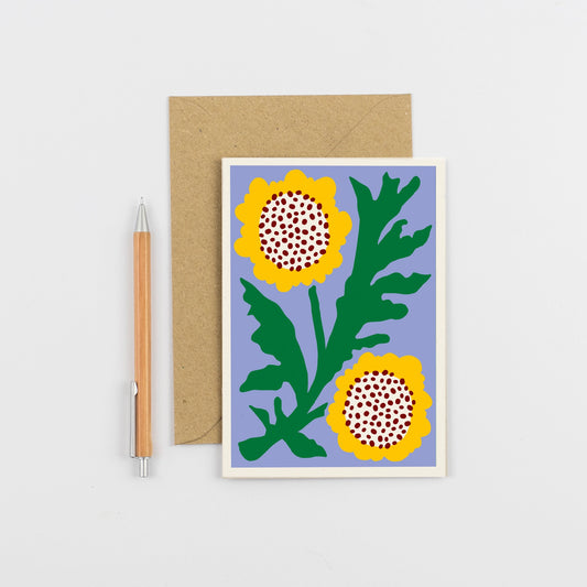 All Occasions Greetings Card - Blumen Pop 3