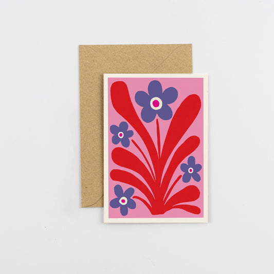 All Occasions Greetings Card - Blumen Pop 4
