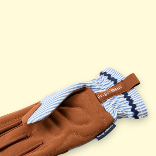 Gardening Gloves - Blue Stripe