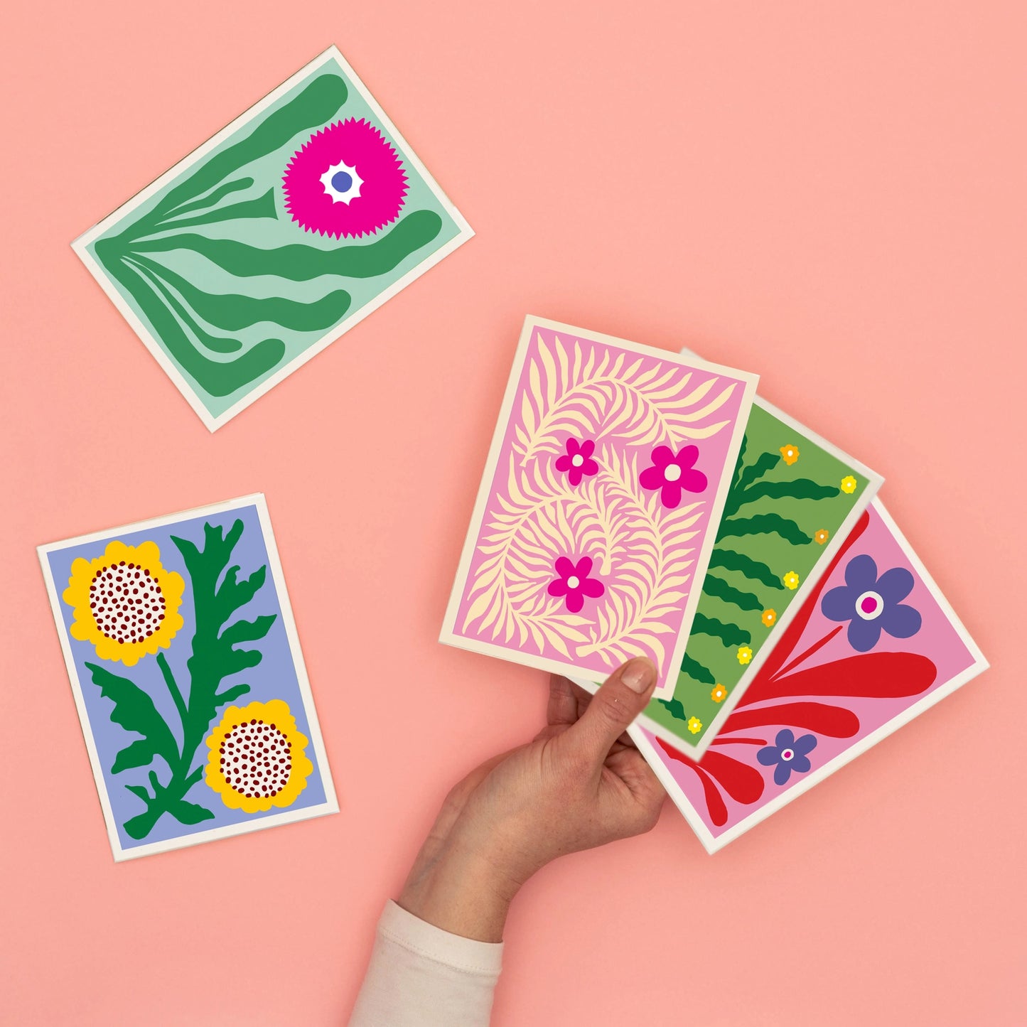 All Occasions Greetings Card - Blumen Pop 4