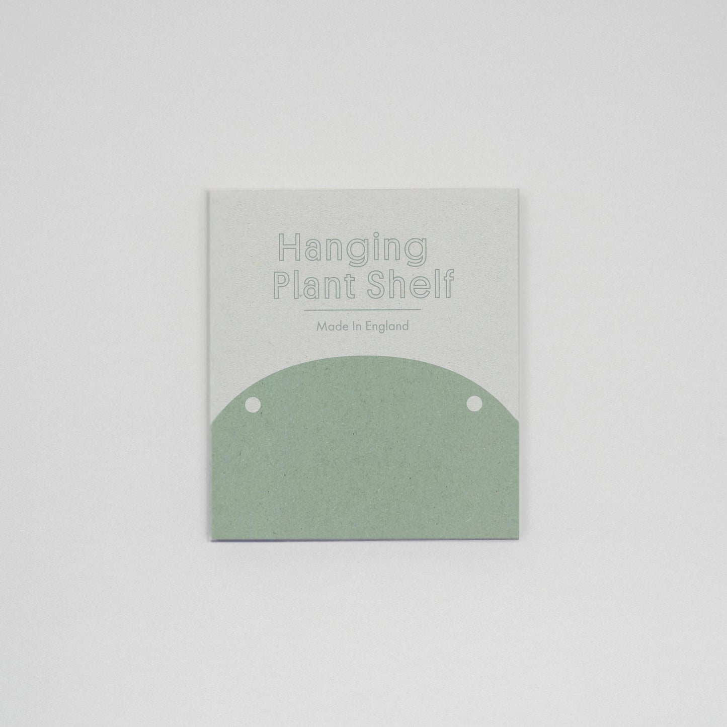 Hanging Plant Shelf Small - Green Wash