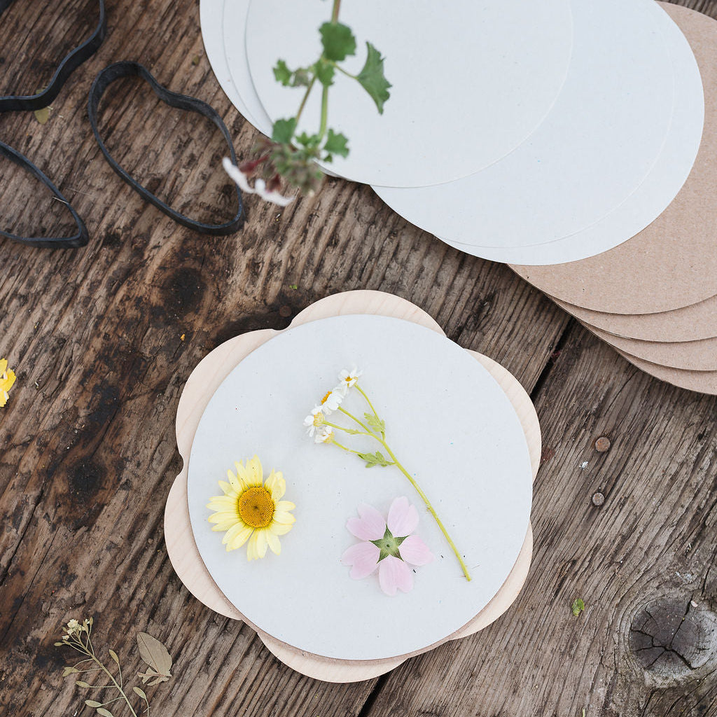 Botanical Gift Set: Flower Press & Blush Pink Snips 03