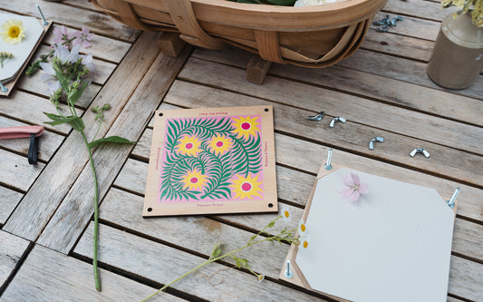 Flower Press - Teasel