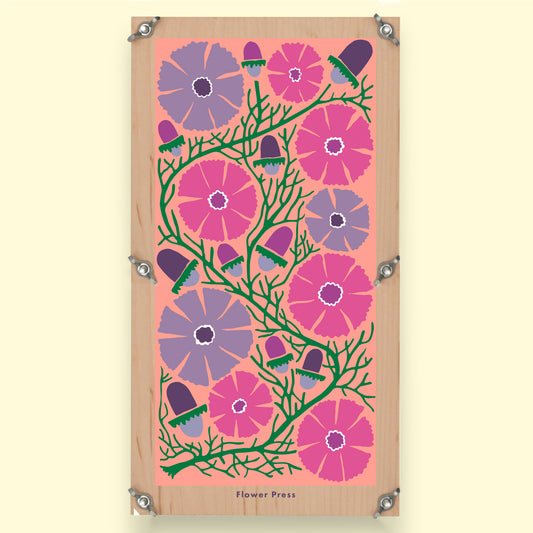 Large Flower Press - Cosmos Design