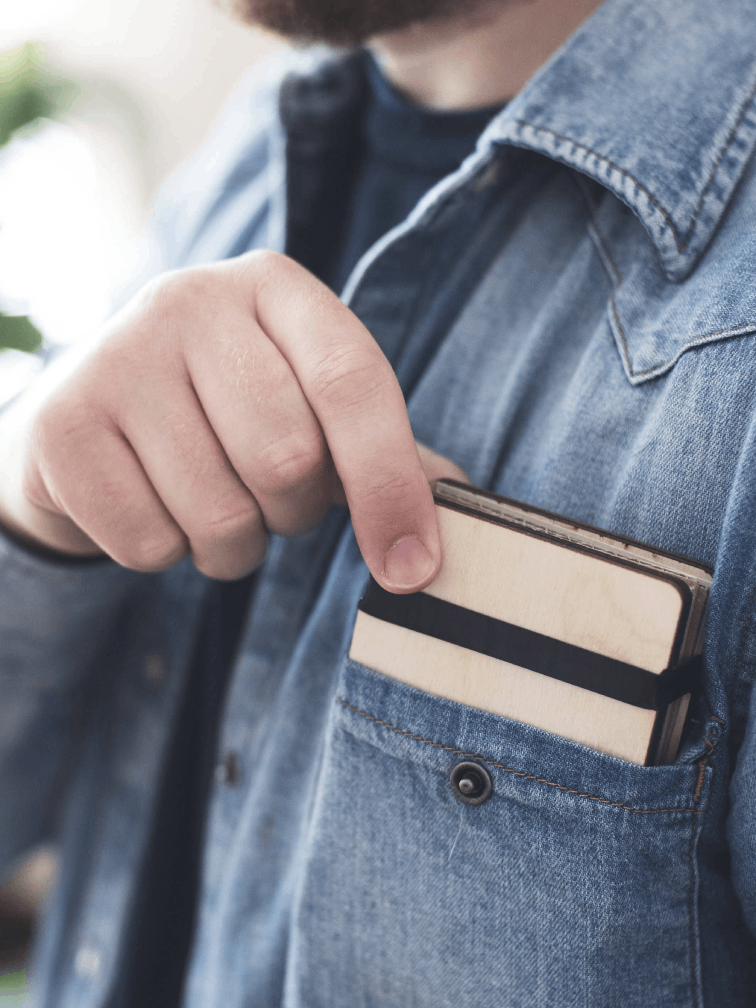 Mini Flower Press in a pocket by Studio Wald