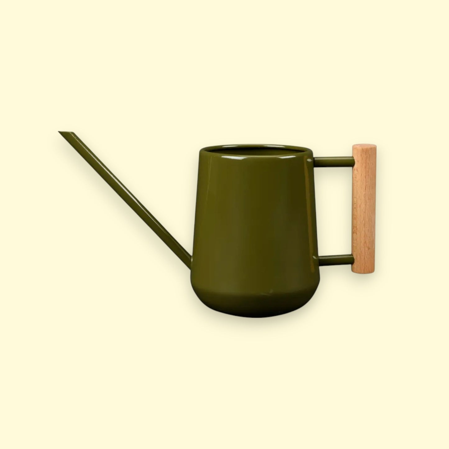 Olive Green Indoor Watering Can