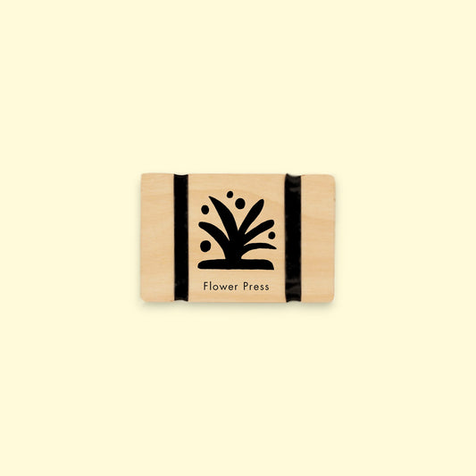 Pocket Flower Press - Abstract Leaves Design