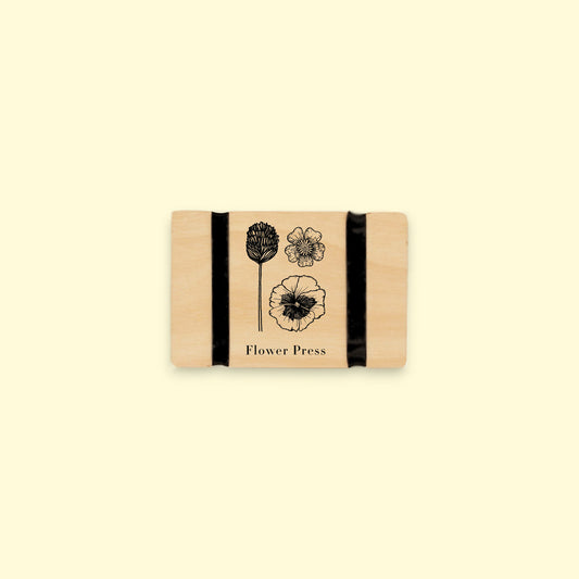 Pocket Flower Press - Flower Line Drawing
