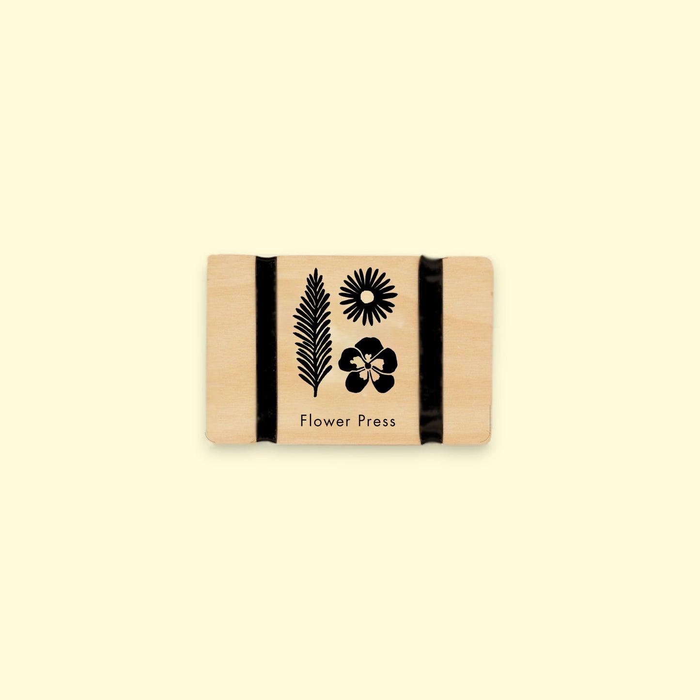 Pocket Flower Press - Silhouette Flower