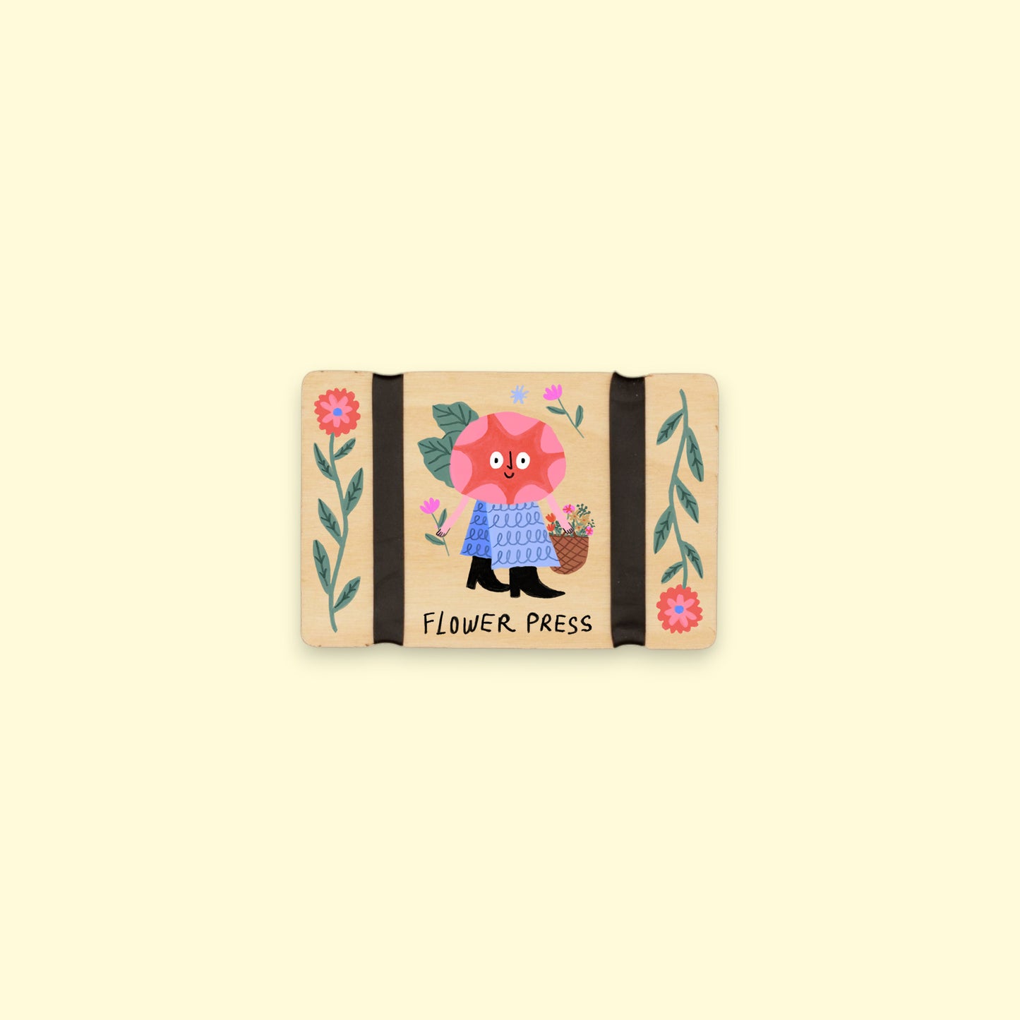 LIMITED EDITION Pocket Flower Press - Studio Wald X Megsville