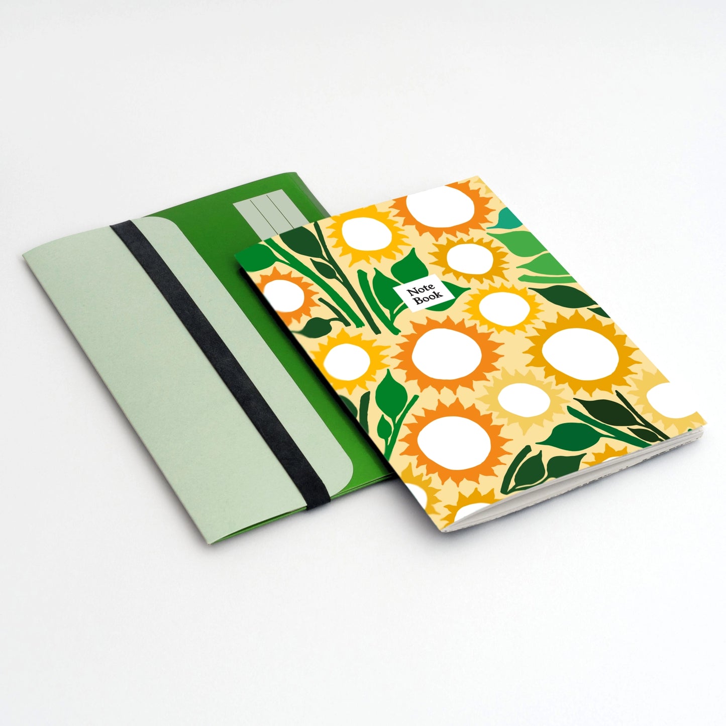 A5 Notebook + Folder - Sunflower Colour