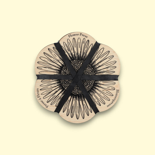Flower Shaped Press - Daisy Line Drawing