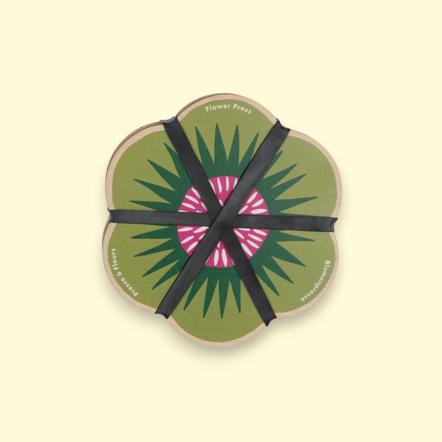 Flower Shaped Press - Light Green