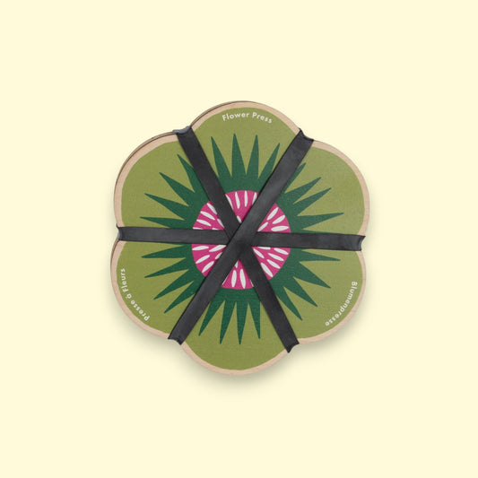 Flower Shaped Press - Light Green