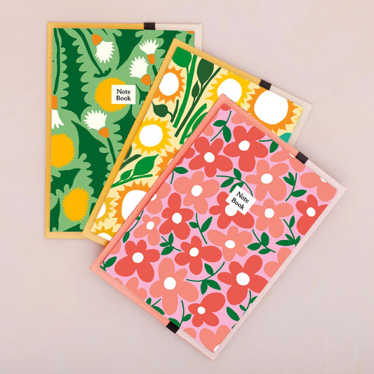 A5 Notebook + Folder - Dandelion
