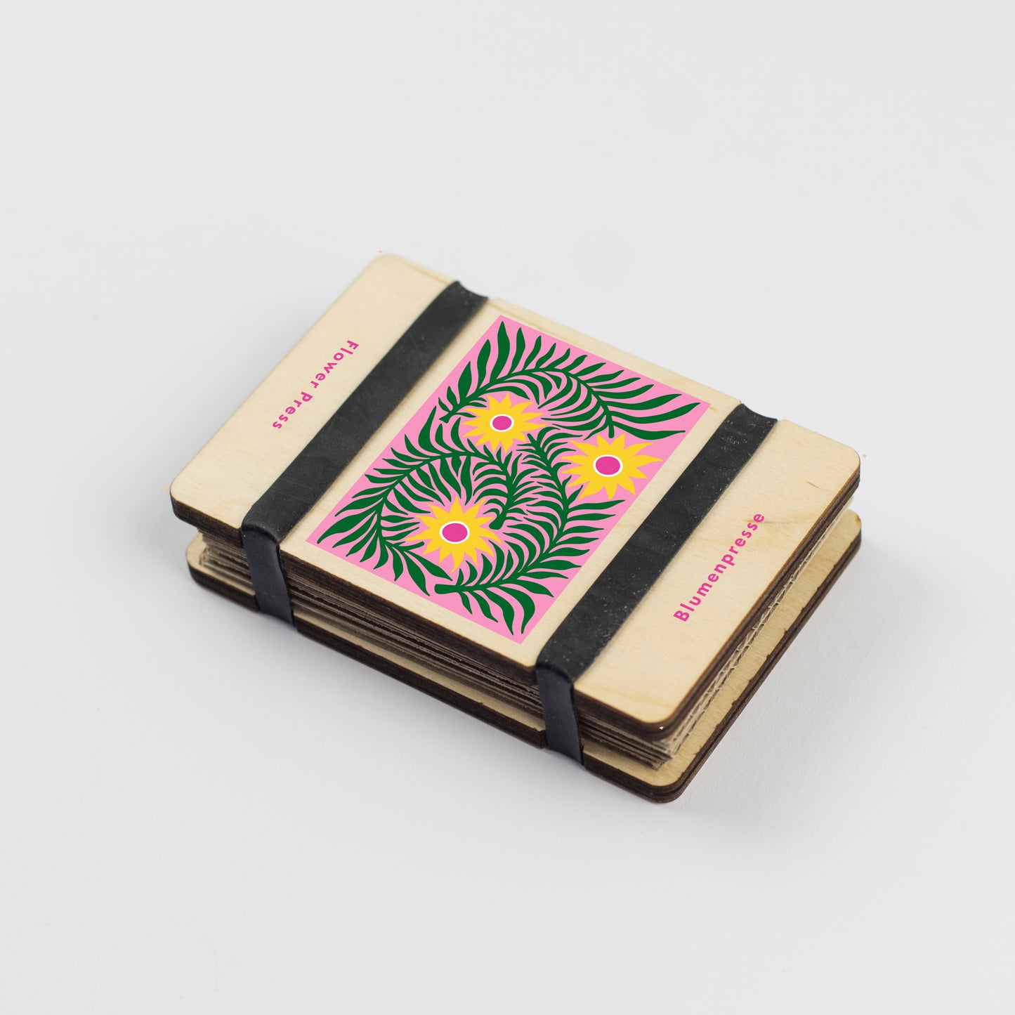 Pocket Flower Press - Teasel Design