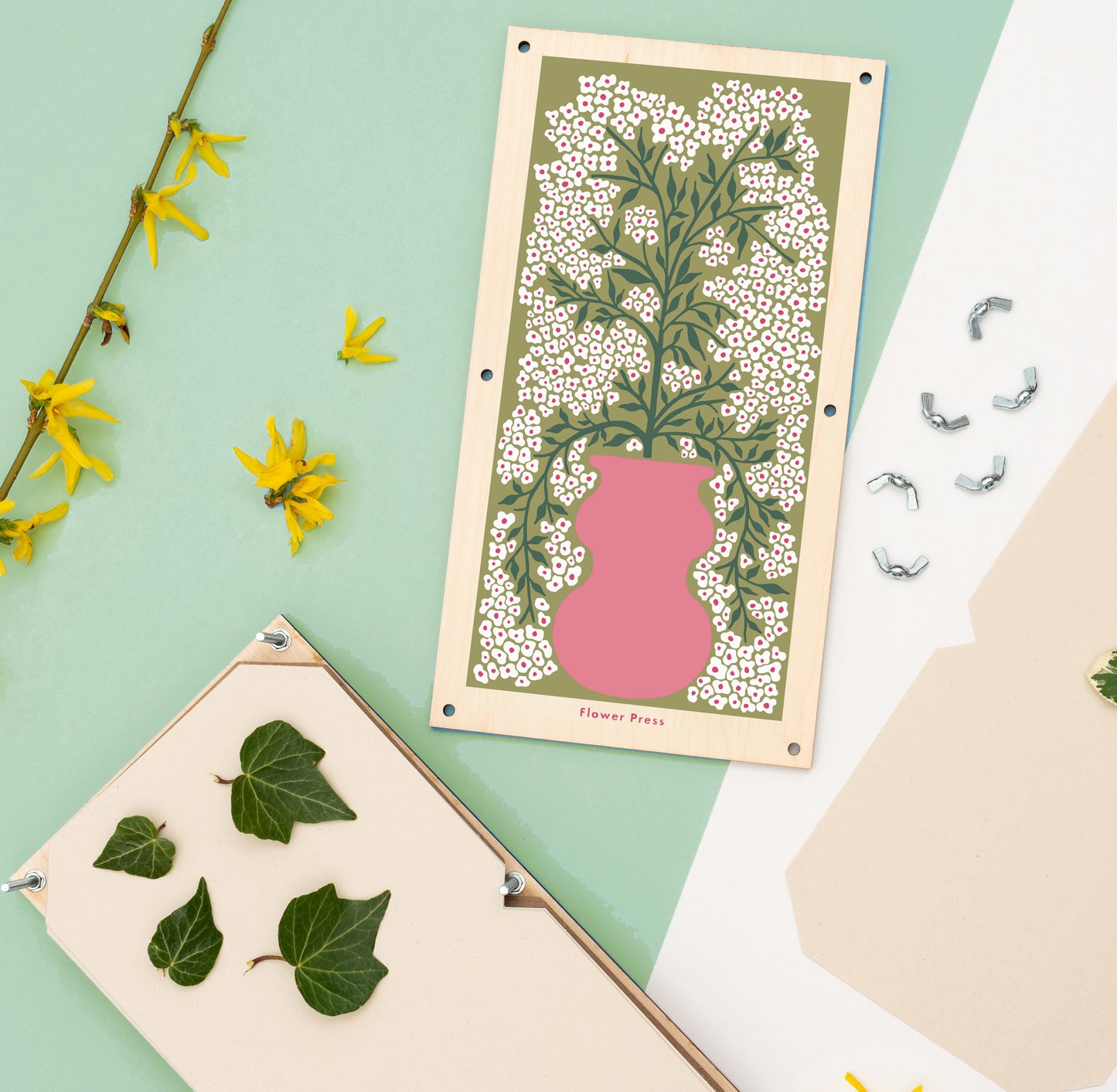 XL Flower Press by Studio Wald Forget Me Not 4