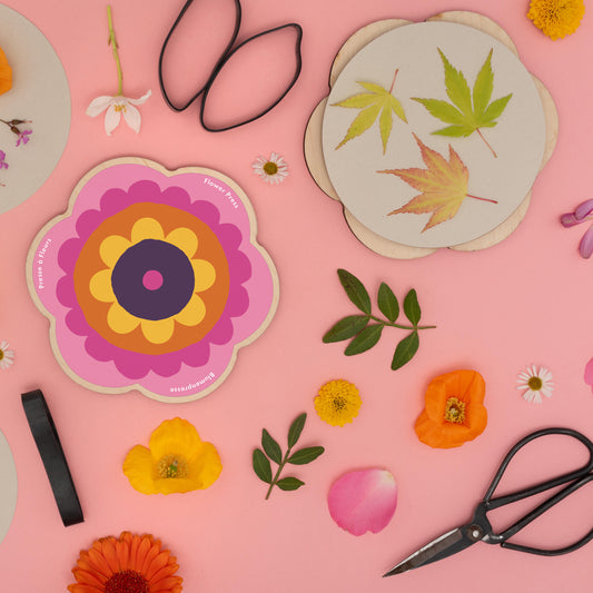 Flower Shaped Press - Pinks & Yellows