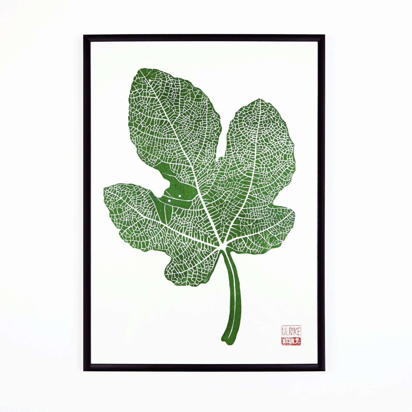 A3 Lino Print - Fig
