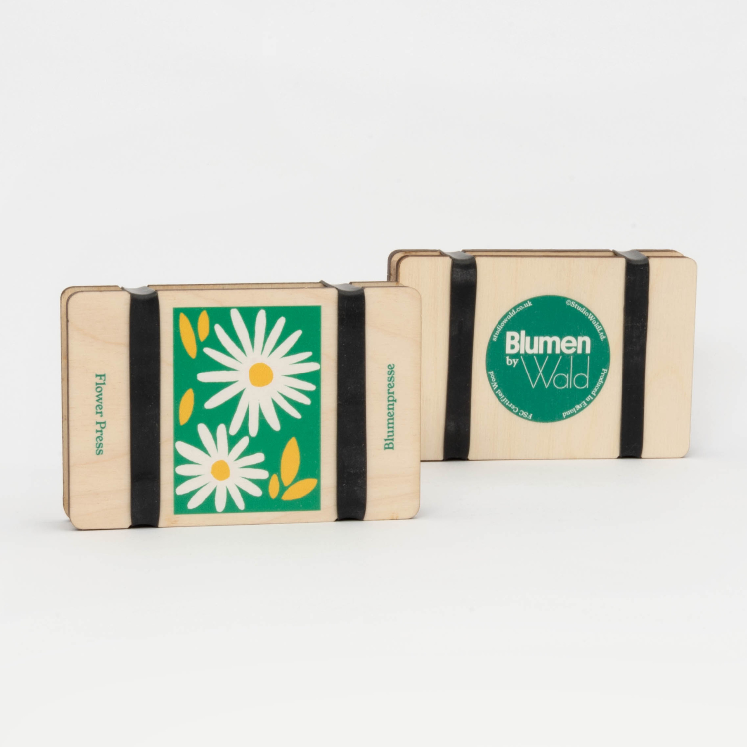 Mini Flower Press With Daisy Design by Studio Wald