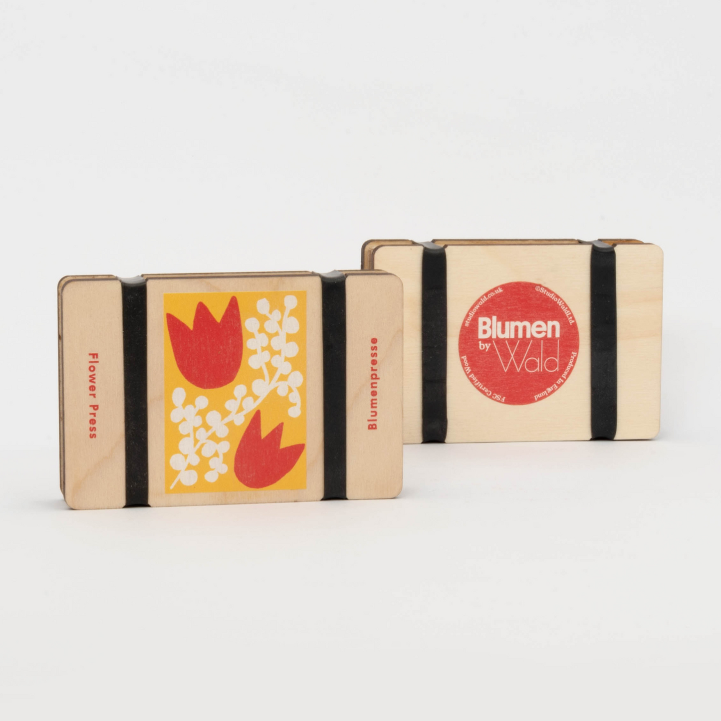 Mini Flower Press With Tulip Design by Studio Wald