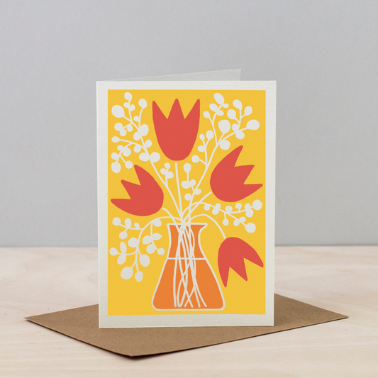 A6 Card- Tulip