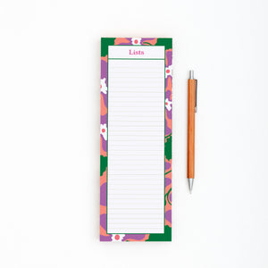 Lists Pad - Blumen - Pansy