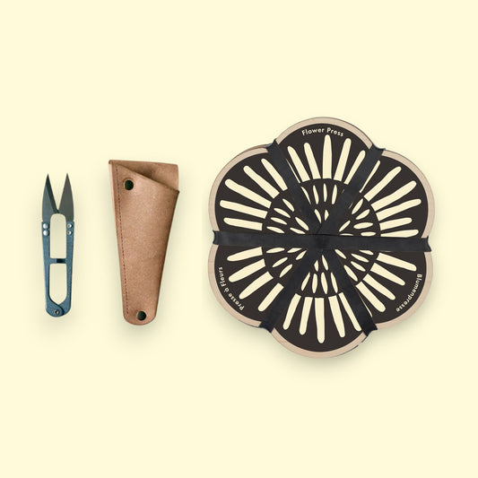 Botanical Gift Set: Flower Press & Garden Snips 02