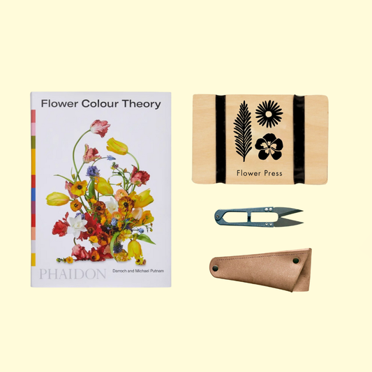 Botanical Gift Set: Mini Flower Press, Garden Snips & Floral Colour Guide 07