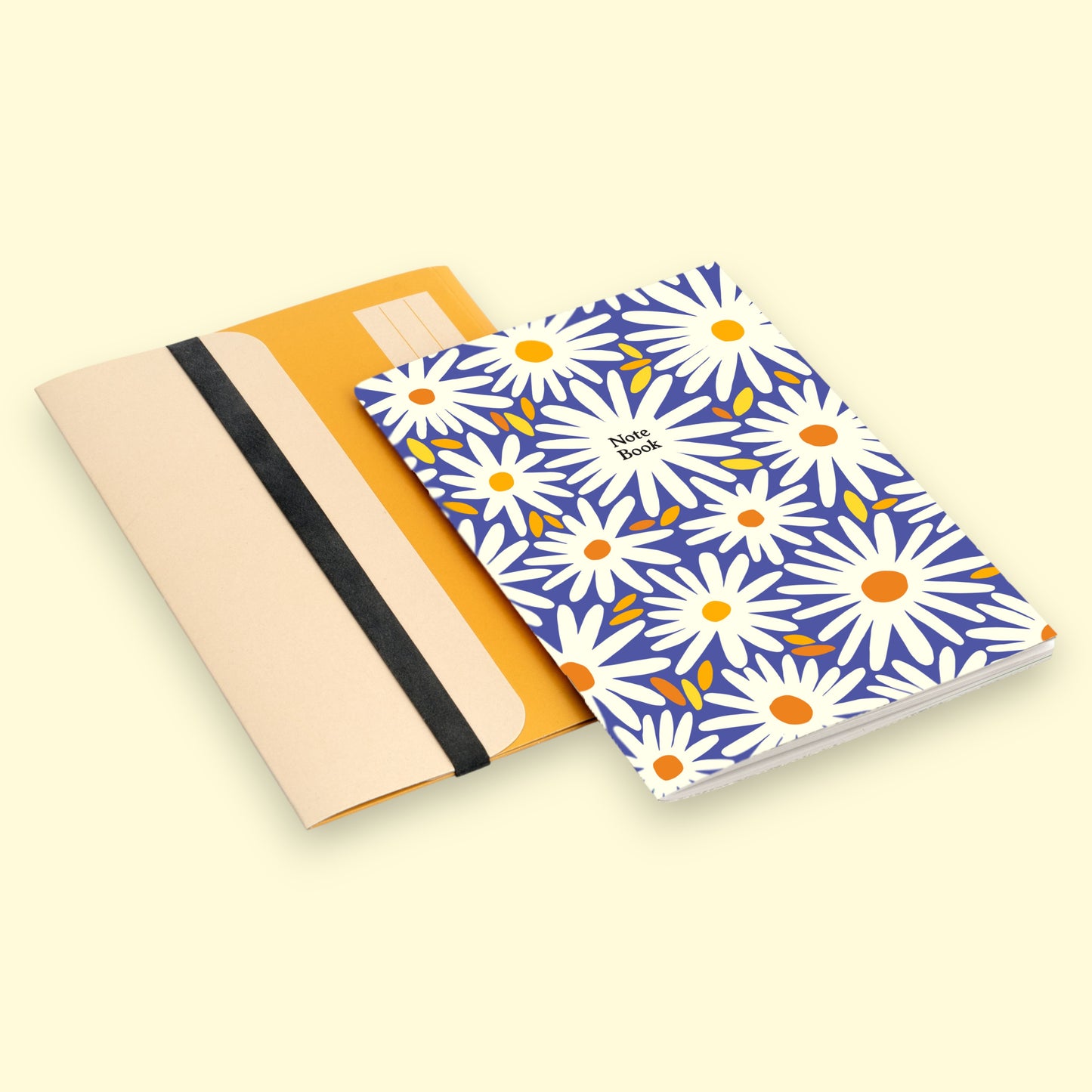 A5 Notebook + Folder - Daisy