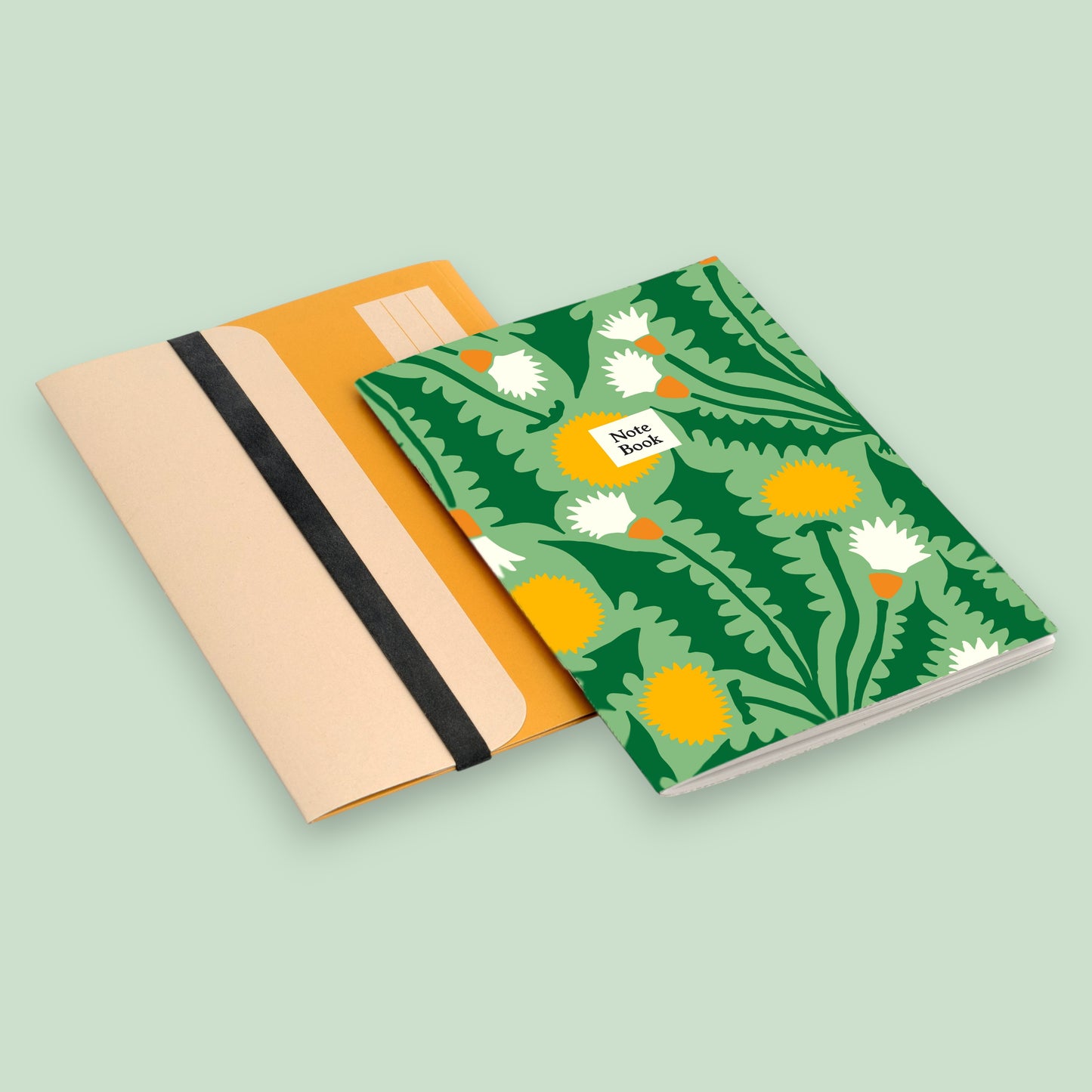 A5 Notebook + Folder - Dandelion
