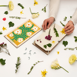 Load image into Gallery viewer, Extra Large Flower Press with Daisy Design by Studio Wald
