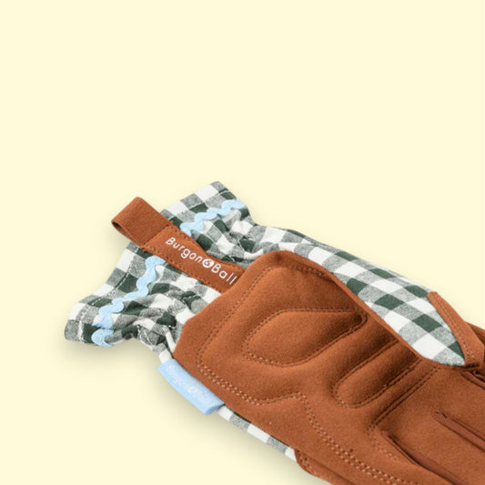 Gardening Gloves - Green Check