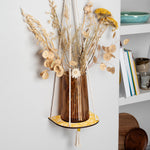 Load image into Gallery viewer, Hanging Plant Shelf - Daisy Yellow
