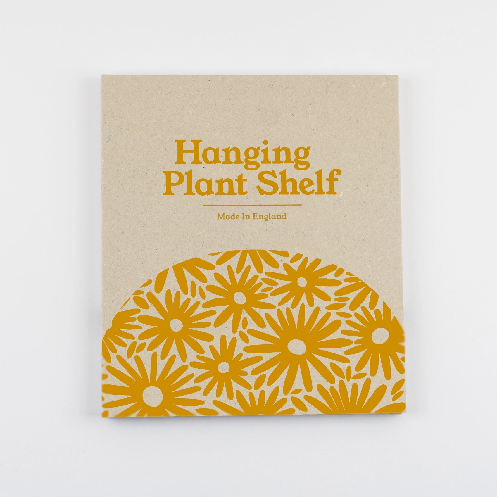 Hanging Plant Shelf - Daisy Yellow