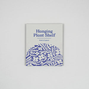 Hanging Plant Shelf Small - Primrose Blue