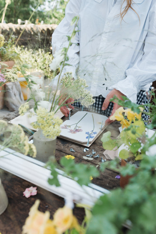 Large Flower Press - Cosmos Design