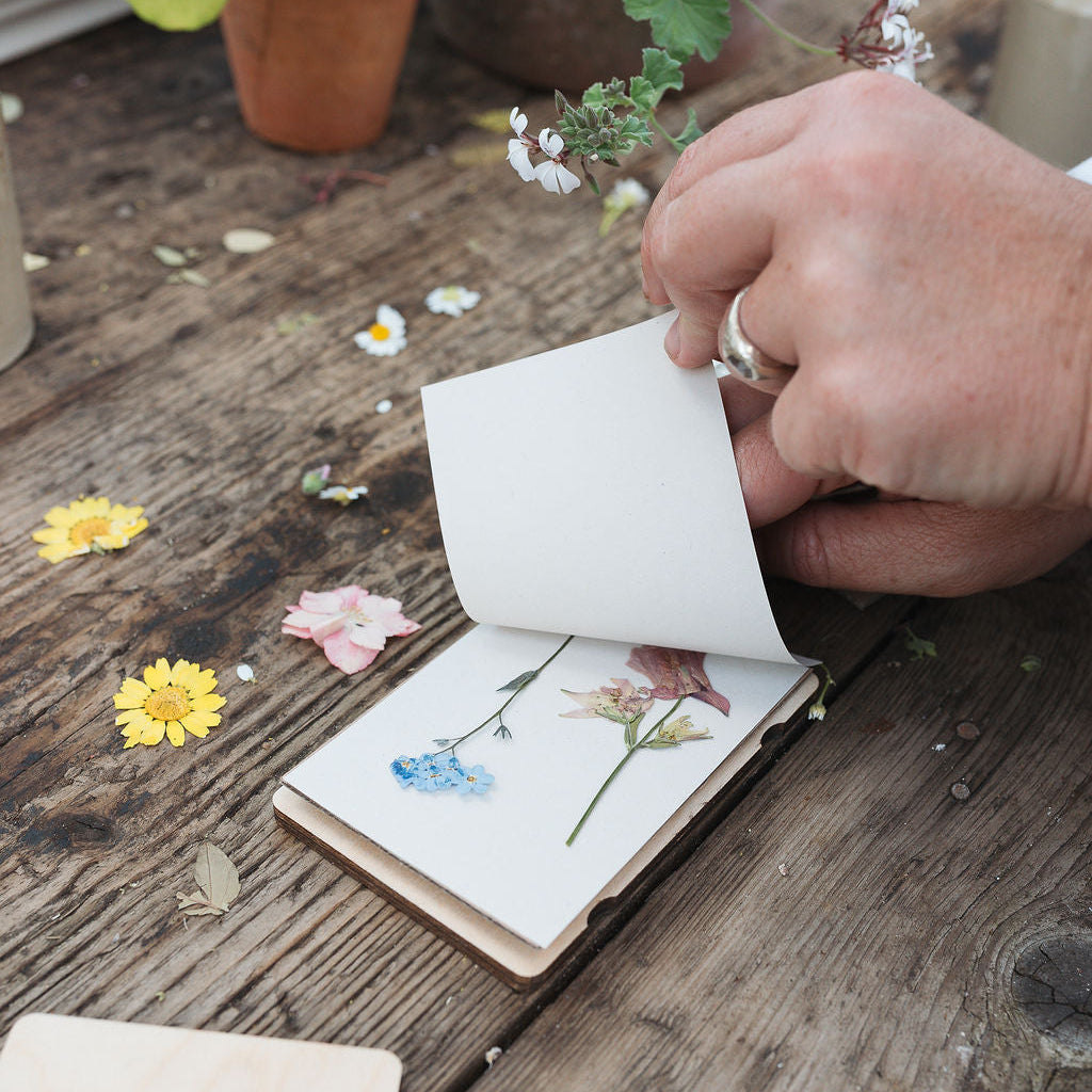 Botanical Gift Set: Mini Flower Press, Garden Snips & Floral Colour Guide 07