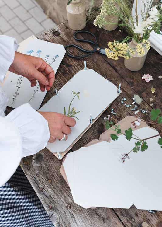Large Flower Press - Vintage Cornflower