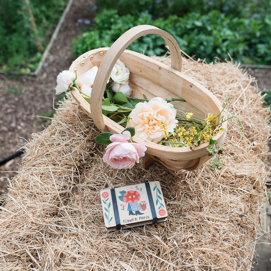 LIMITED EDITION Pocket Flower Press - Studio Wald X Megsville