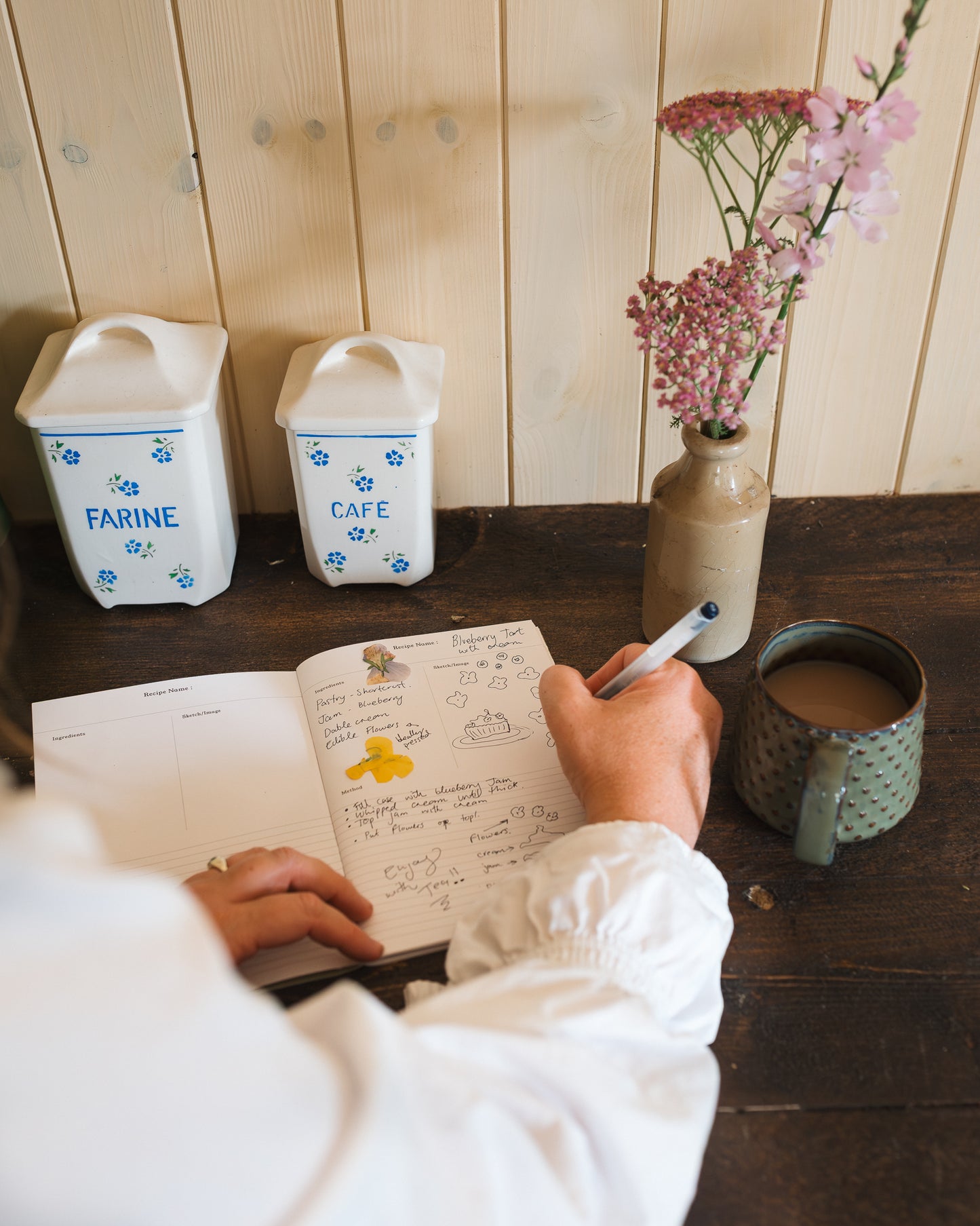 Recipe Journal - Blumen