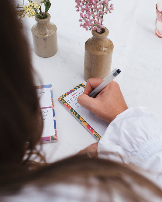 Lists Pad - Blumen - Smock