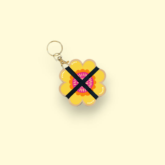 Keyring Flower Press - O&P 1