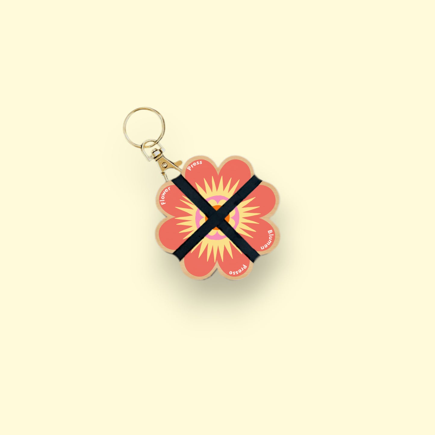 Keyring Flower Press - O&P 3