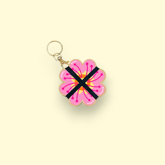 Keyring Flower Press - O&P 4