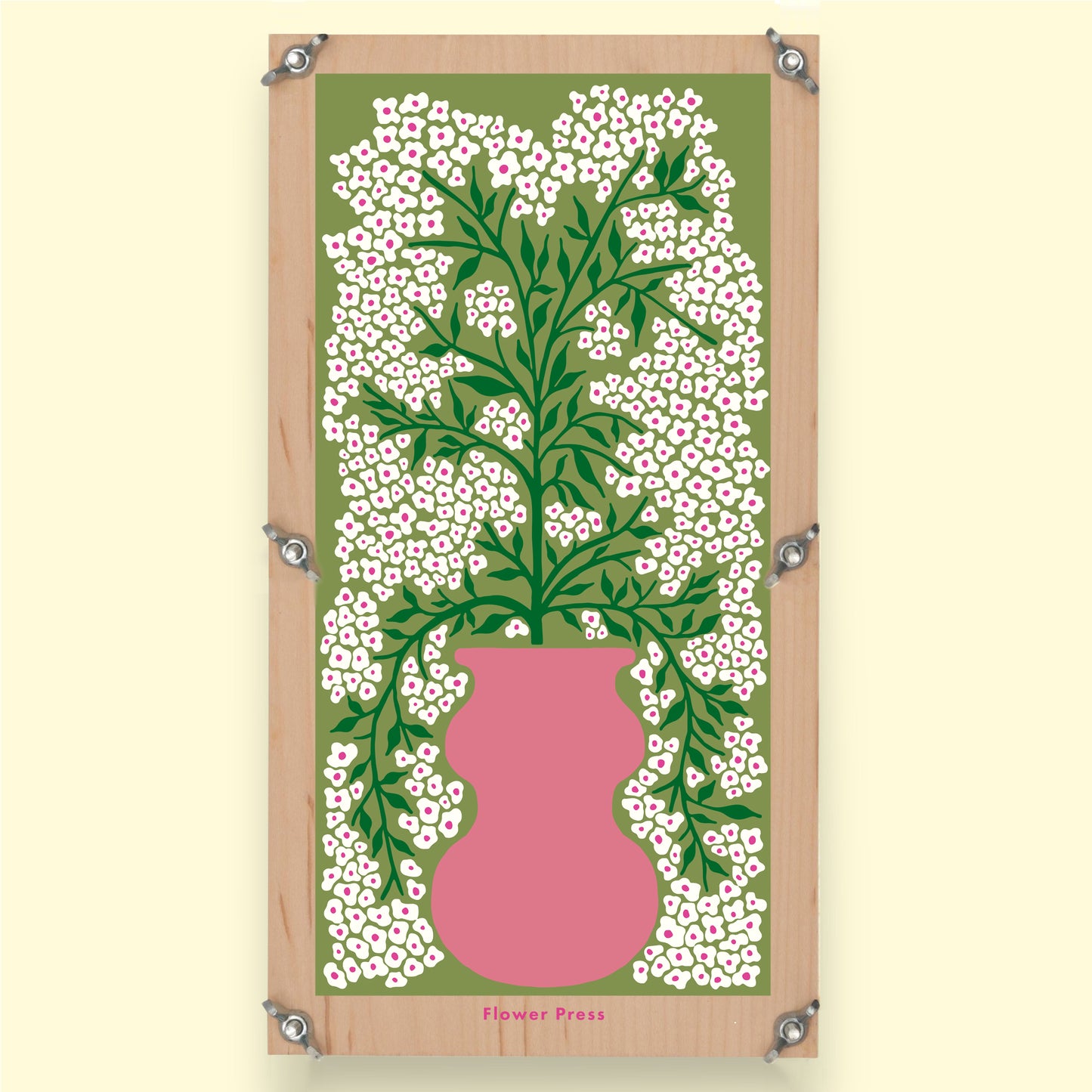 Large Flower Press - Forget Me Not Design