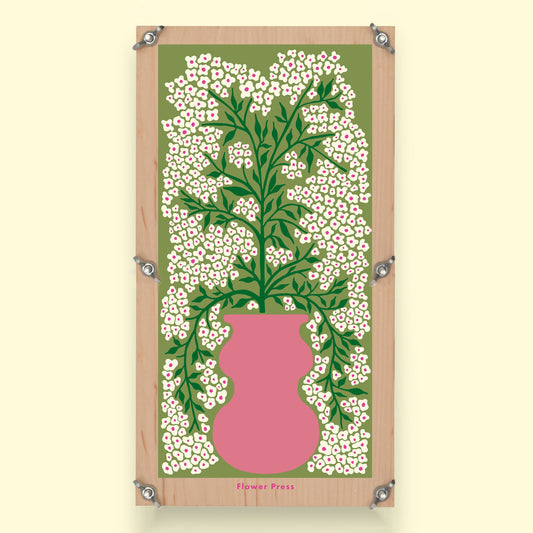 Large Flower Press - Forget Me Not Design