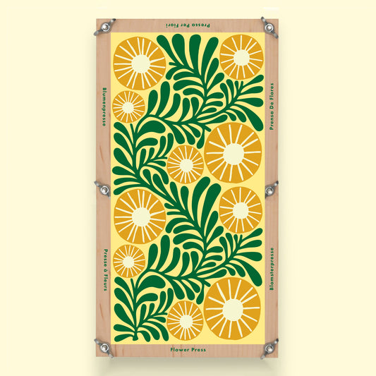 Large Flower Press - Vine Design